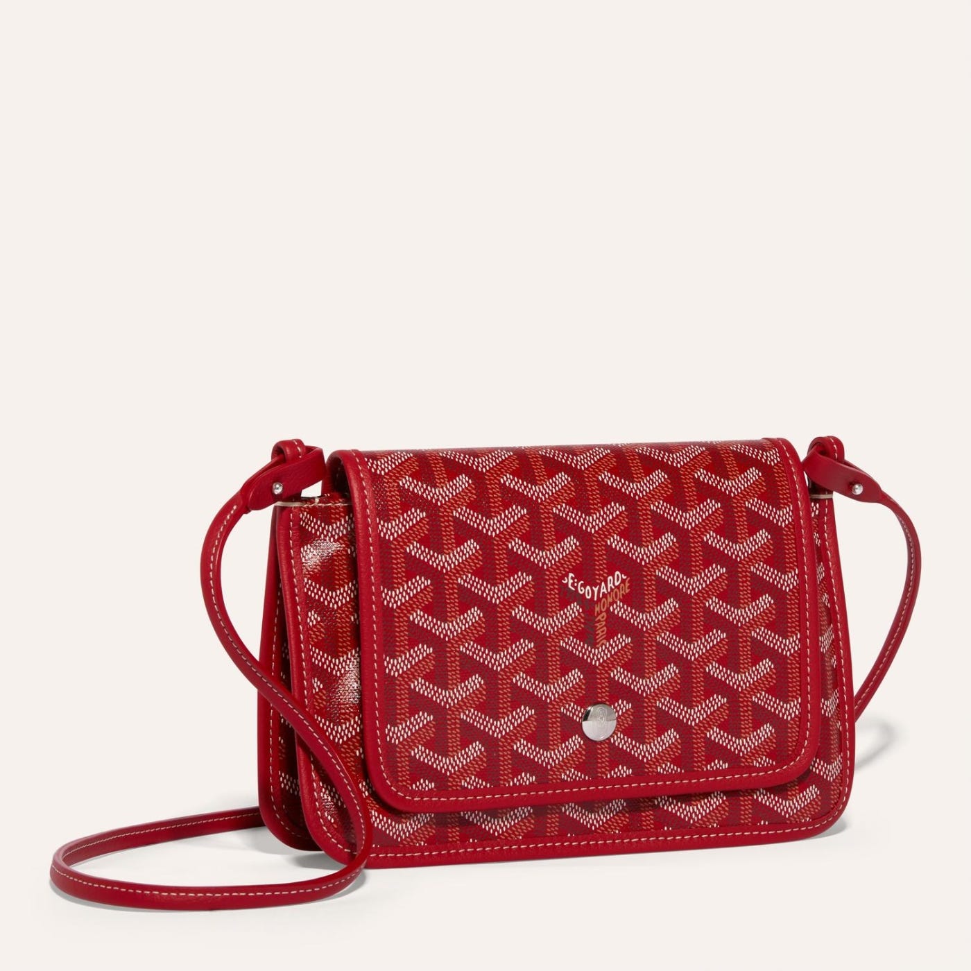 Goyard Plumet Pocket Wallet Red - Image 1